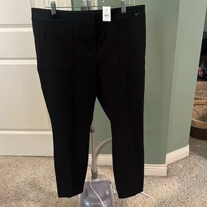 Ann Taylor loft Marissa skinny black pants. Size 14.  NWT. Ankle length?